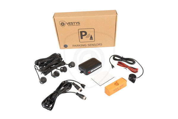 Einparksensoren mit Abstandsanzeige