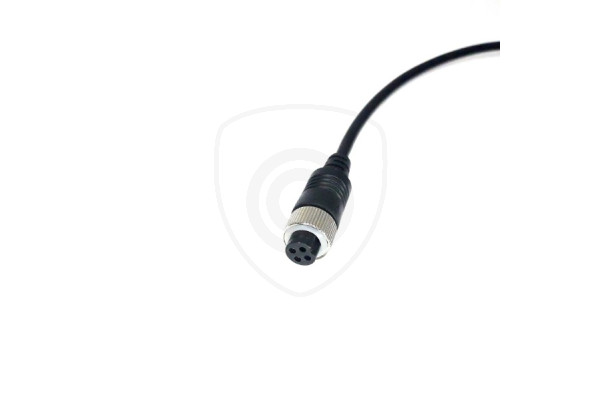 Y-Adapter vierpolig weiblich / 2x Cinch weiblich + Stromversorgung weiblich