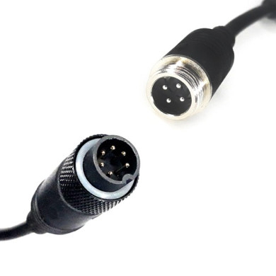 Y-Adapter sechspolig männlich / vierpolig männlich