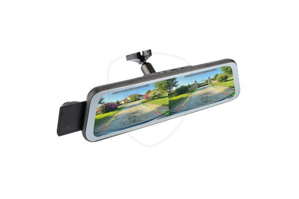 Touch-Monitor im Rückspiegel 9,66" mit Frontkamera