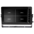 Wasserdichter AHD-Monitor 10,1″ Quad