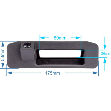 Mercedes-Benz Rückfahrkamera - Kofferraumgriff Modell 3