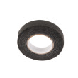 Schwarzes Textilklebeband für Elektrik und Kabel – 15 mm × 10 m