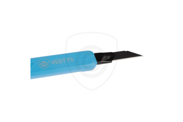 Abbrechmesser 9 mm mit Metallführung VESTYS