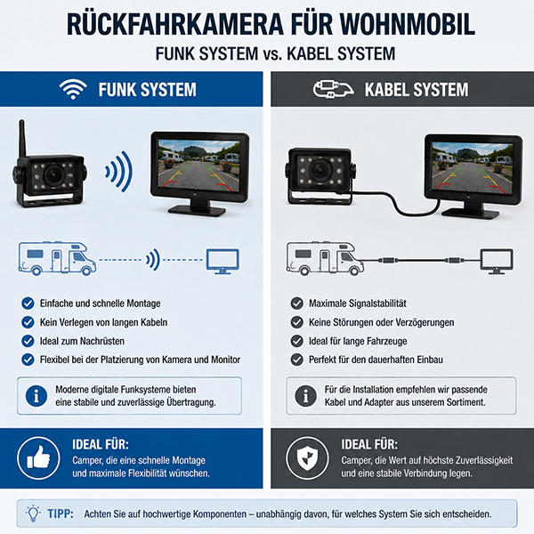 Funk- oder Kabelsystem – welche Lösung ist besser Funk- oder Kabelsystem – welche Lösung ist besser