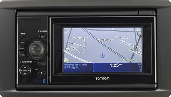 Originaler Subaru-Monitor mit TomTom-System